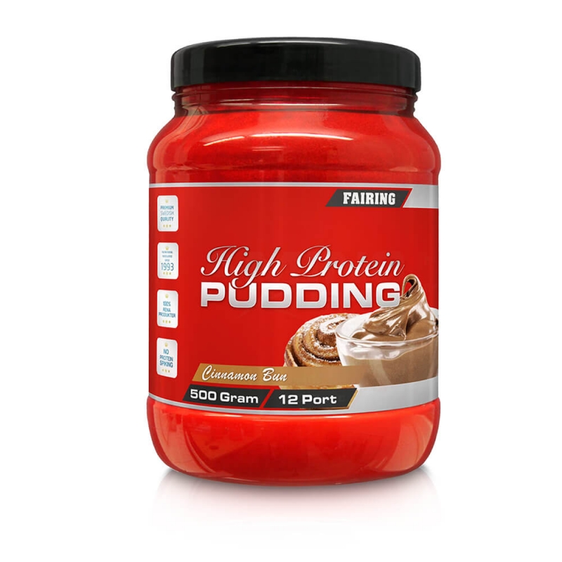 Kolla in High Protein Pudding, 500 g, Fairing hos SportGymButiken.se