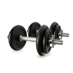 Hantelset 18 kg