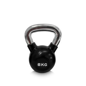 Kettlebell gummi/krom 6 kg JTC Power