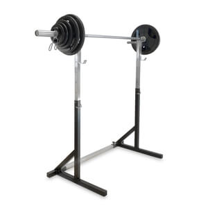 Tri-Grip Skivstångsset 87.5 kg &amp; Ställning, JTC Power