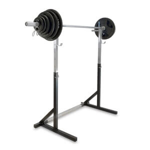 Tri-Grip Skivstångsset 127.5 kg & Ställning JTC Power