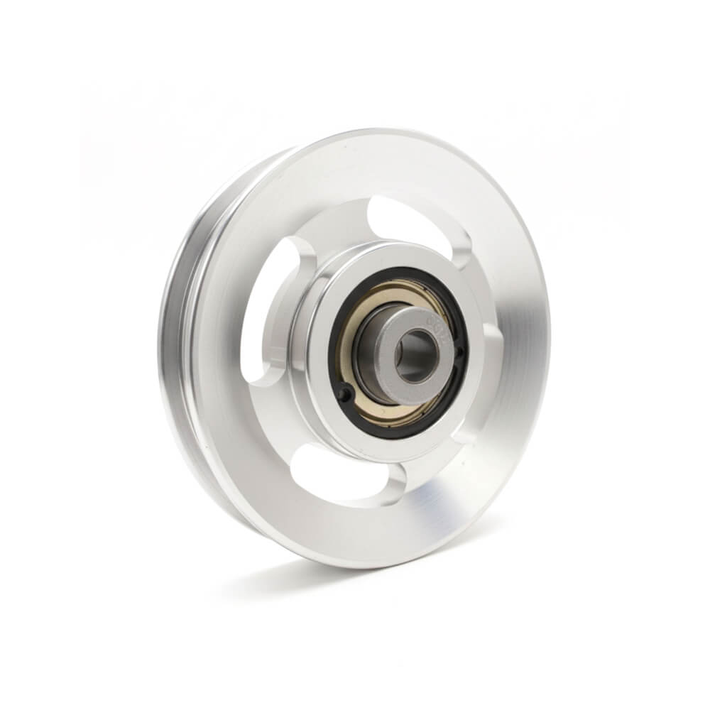 Linhjul / Trissa Aluminium, PRO, 10x90 mm