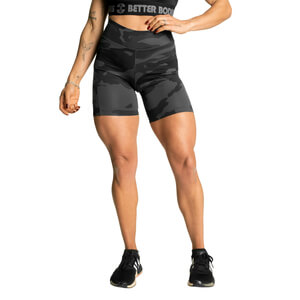 High Waist Shorts dark camo Better Bodies