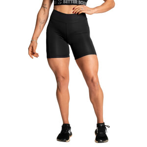 High Waist Shorts, black, Better Bodies i gruppen Klder / Dam / Byxor & Tights / Trningsshorts hos Sportgymbutiken.se (BB-111028-999r)