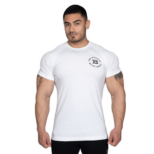 Gym Tapered Tee white Better Bodies