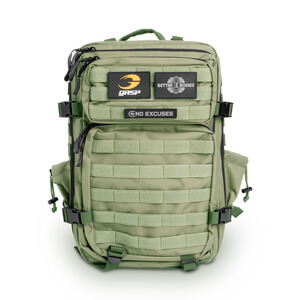 Kolla in Tactical Backpack, washed green, Better Bodies / GASP hos SportGymButik