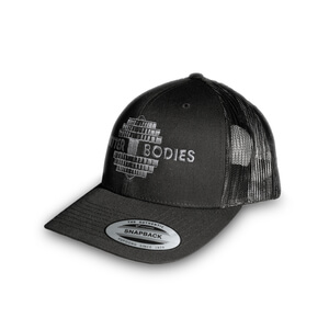 Trucker Cap black Better Bodies