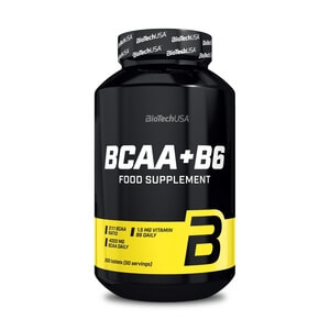 Kolla in BCAA + B6, 200 tabletter, BioTech USA hos SportGymButiken.se