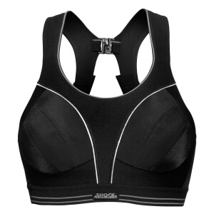 Run Sport Bra, svart, Shock Absorber