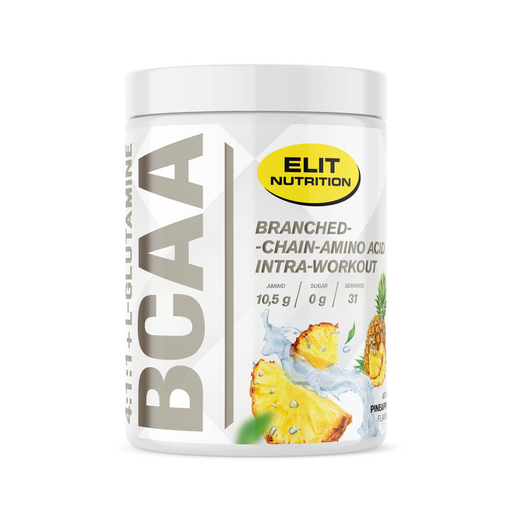 BCAA 4:1:1 + L-glutamine, 400 g,  Pineapple