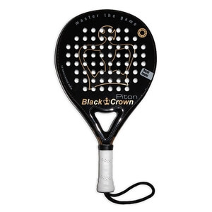 Padelracket Piton black Black Crown