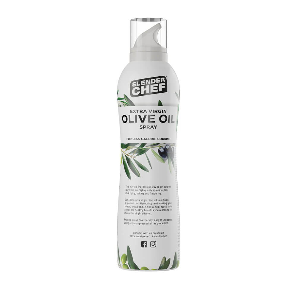 Slender Chef Cooking Spray, 200 ml, Extra Virgin Olive Oil
