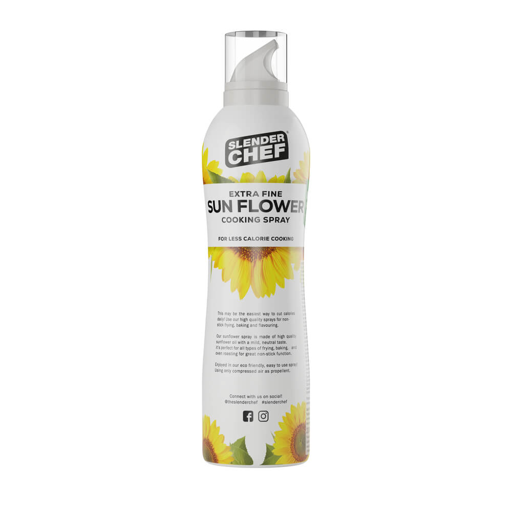 Slender Chef Cooking Spray, 200 ml, Sunflower Oil