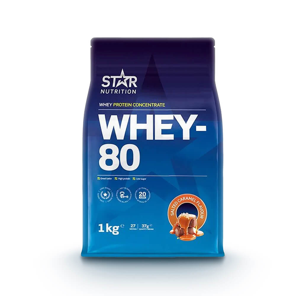 Whey-80, 1 kg, Salted Caramel