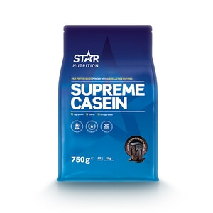 Supreme Casein, 750 g, Star Nutrition i gruppen Kosttillskott / Proteinpulver hos Sportgymbutiken.se (FM-SN6896r)