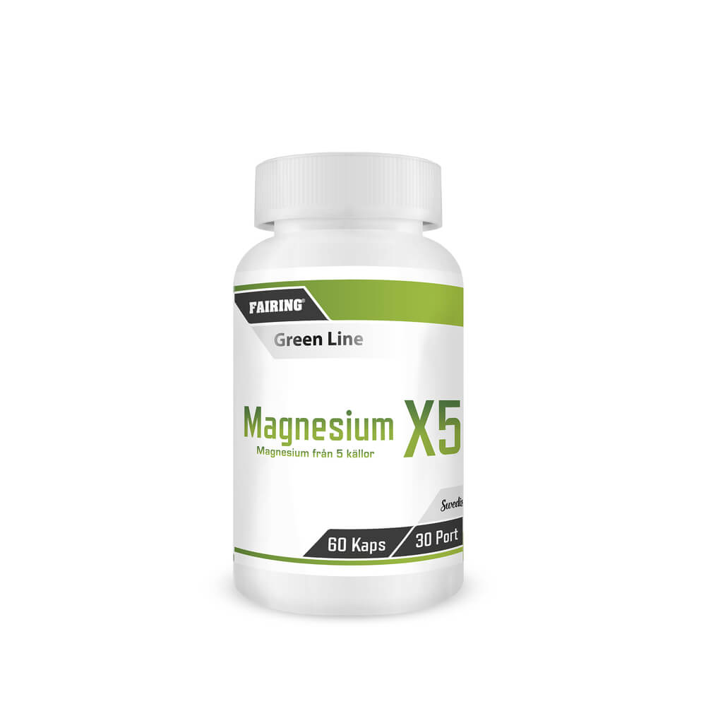 Magnesium X5, 60 kapslar
