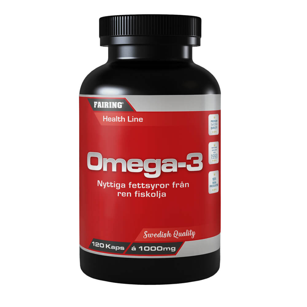 Omega-3, 120 kapslar, Fairing