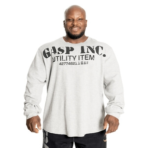 Thermal Gym Sweater greymelange GASP