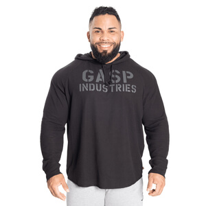 L/S Thermal Hoodie black/black GASP