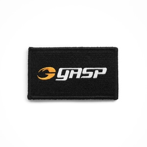 Gasp Flag, small, black