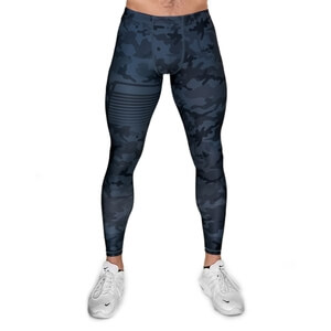 Gavelo Sniper Compression Tights, camo blue, xlarge