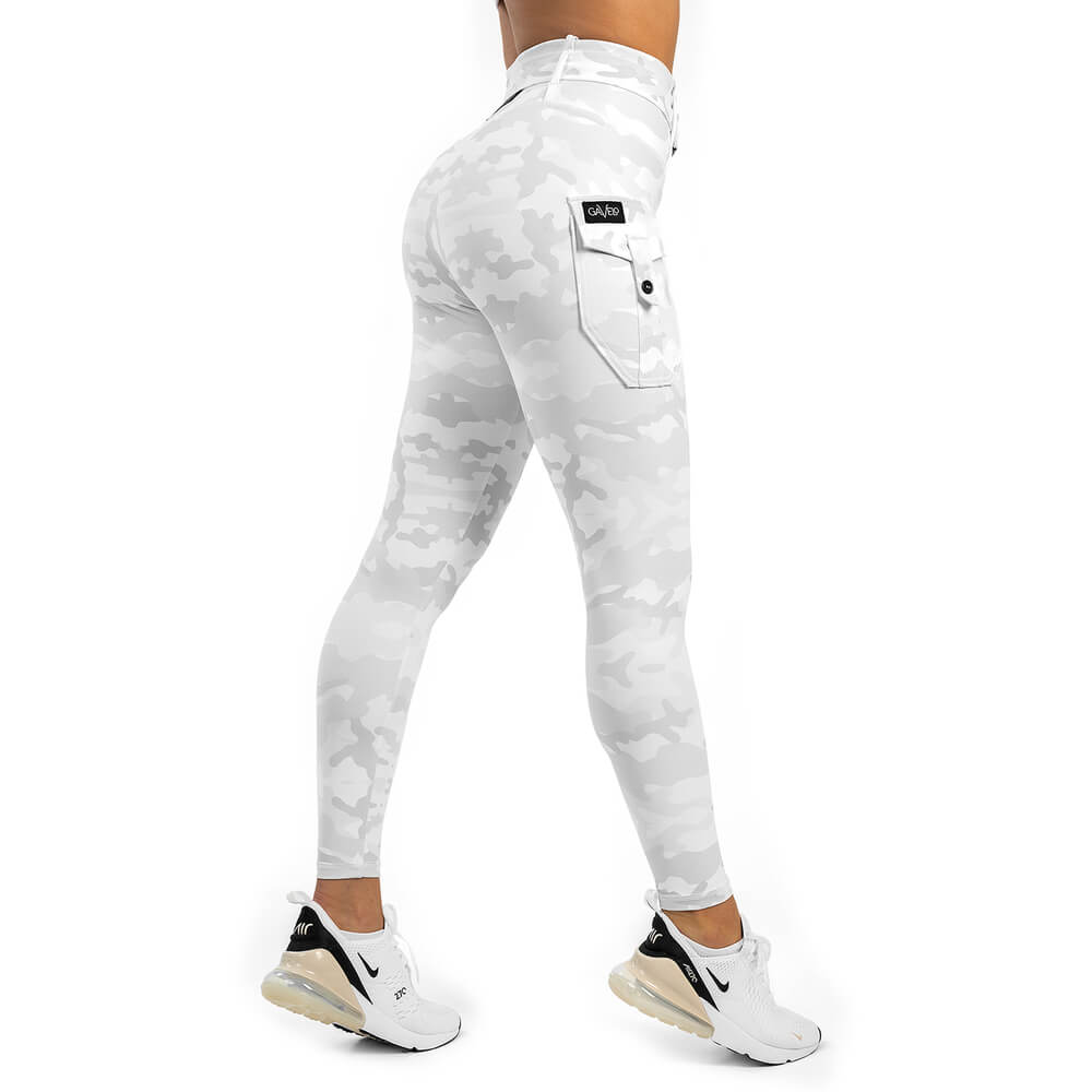 Gavelo Cargo Tights frost white xlarge