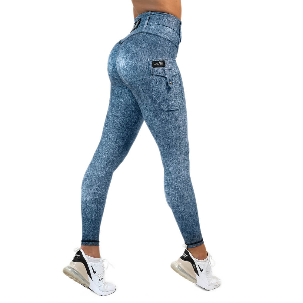 Gavelo Cargo Tights denim xxlarge
