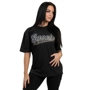 Morro Oversize Tee, black, medium