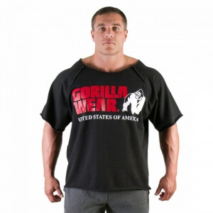 Classic Workout Top black Gorilla Wear