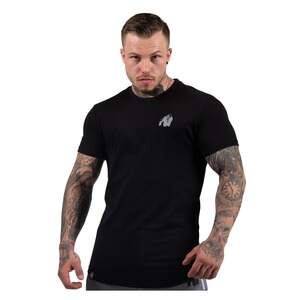 Kolla in Detroit T-Shirt, black, Gorilla Wear hos SportGymButiken.se