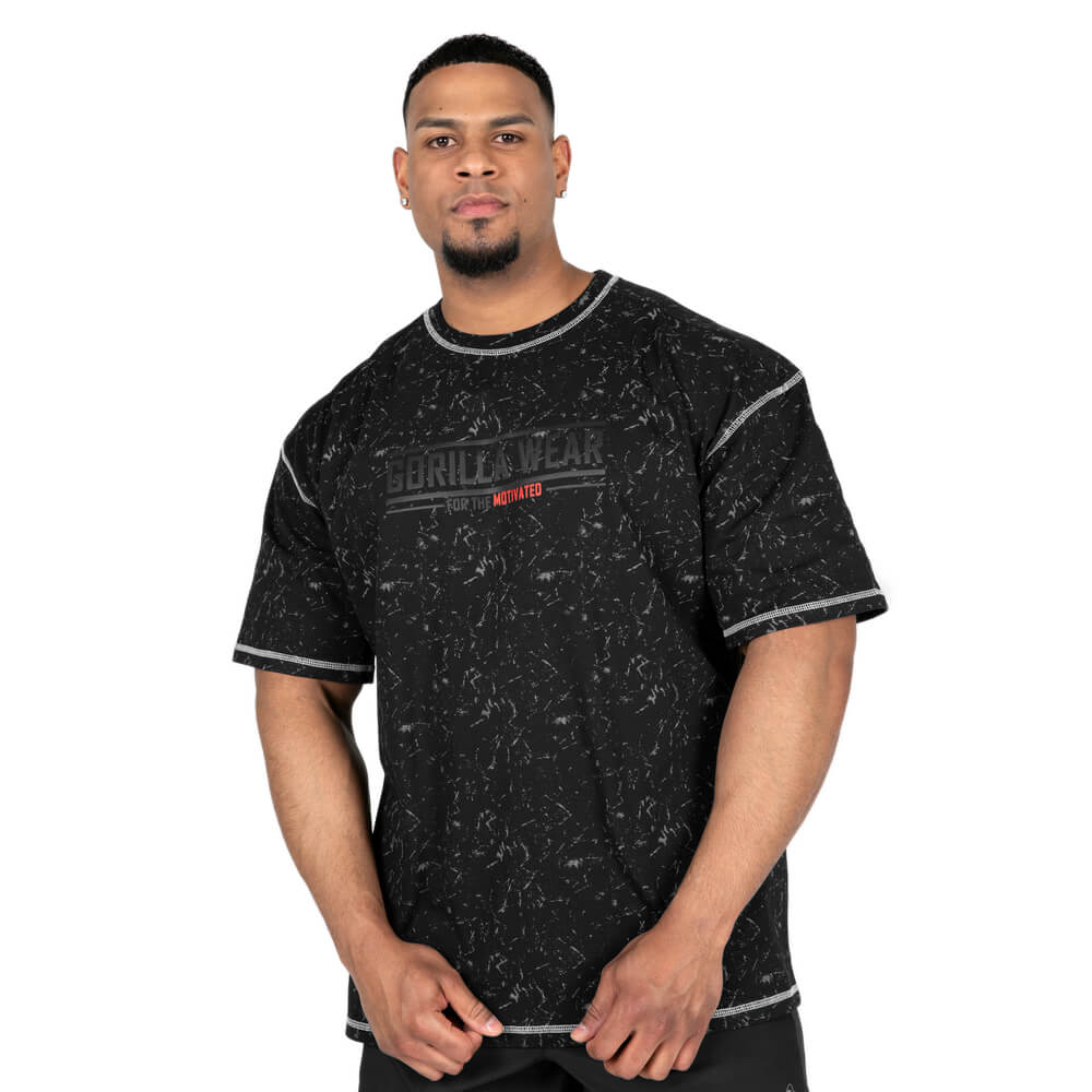 Saginaw Oversized T-Shirt, washed black