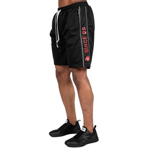 Functional Mesh Shorts black/red Gorilla Wear
