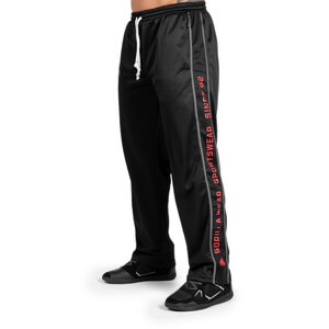 Functional Mesh Pants, svart/röd, Gorilla Wear