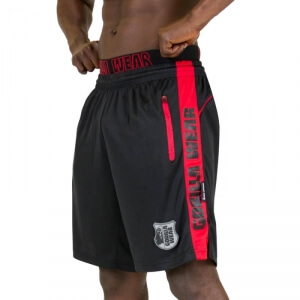 Gorilla Wear Men Shelby Shorts black/red Gorilla Wear