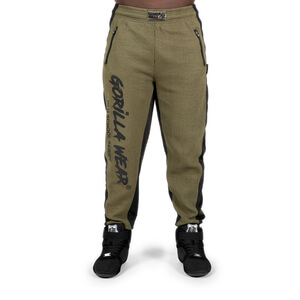 Augustine Old School Pants army green Gorilla Wear