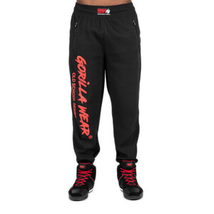 Kolla in Augustine Old School Pants, black/red, Gorilla Wear hos SportGymButiken