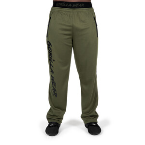 Mercury Mesh Pants army green/black Gorilla Wear