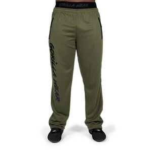 Kolla in Mercury Mesh Pants, army green/black, Gorilla Wear hos SportGymButiken.