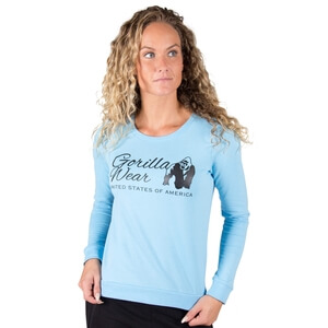 Riviera Sweatshirt light blue Gorilla Wear