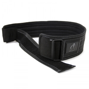 Kolla in 4 Inch Nylon Belt, black, Gorilla Wear hos SportGymButiken.se
