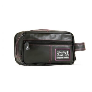 Kolla in Toiletry Bag, black/pink, Gorilla Wear hos SportGymButiken.se