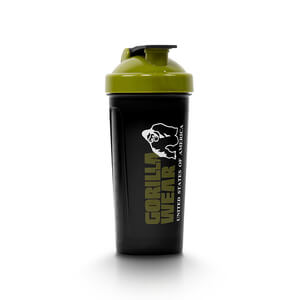 Shaker XXL 1000 ml black/army green Gorilla Wear