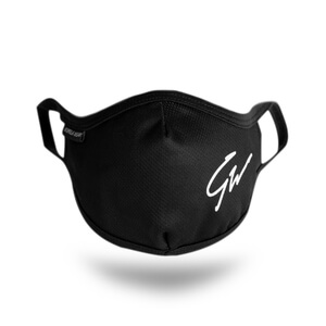 Gorilla Wear Face Mask, black, medium/large