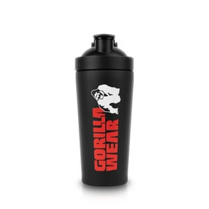 Metal Shaker, 740 ml, black, Gorilla Wear