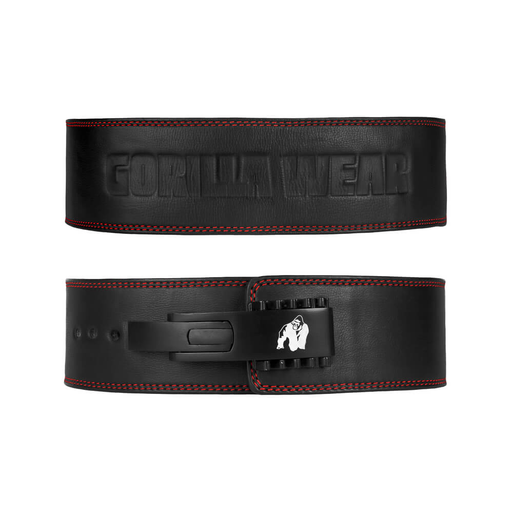 4 Inch Premium Lever Belt, black, xxlarge/xxxlarge
