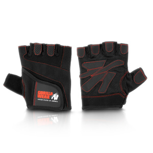 Kolla in Women´s Fitness Gloves, black/red, Gorilla Wear hos SportGymButiken.se