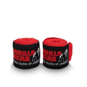 Boxing Hand Wraps red Gorilla Wear