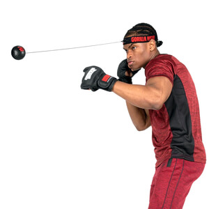 Boxing Reflex Ball, black/red, Gorilla Wear i gruppen Kampsport / Slagbollar & Sckar hos Sportgymbutiken.se (GW-99913-905)