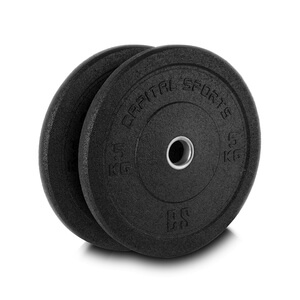 Bumper Plates 2 x 5 kg, Capital Sports