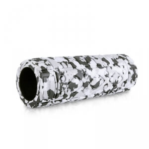 Foam Roller Cilindro white camo inSPORTline